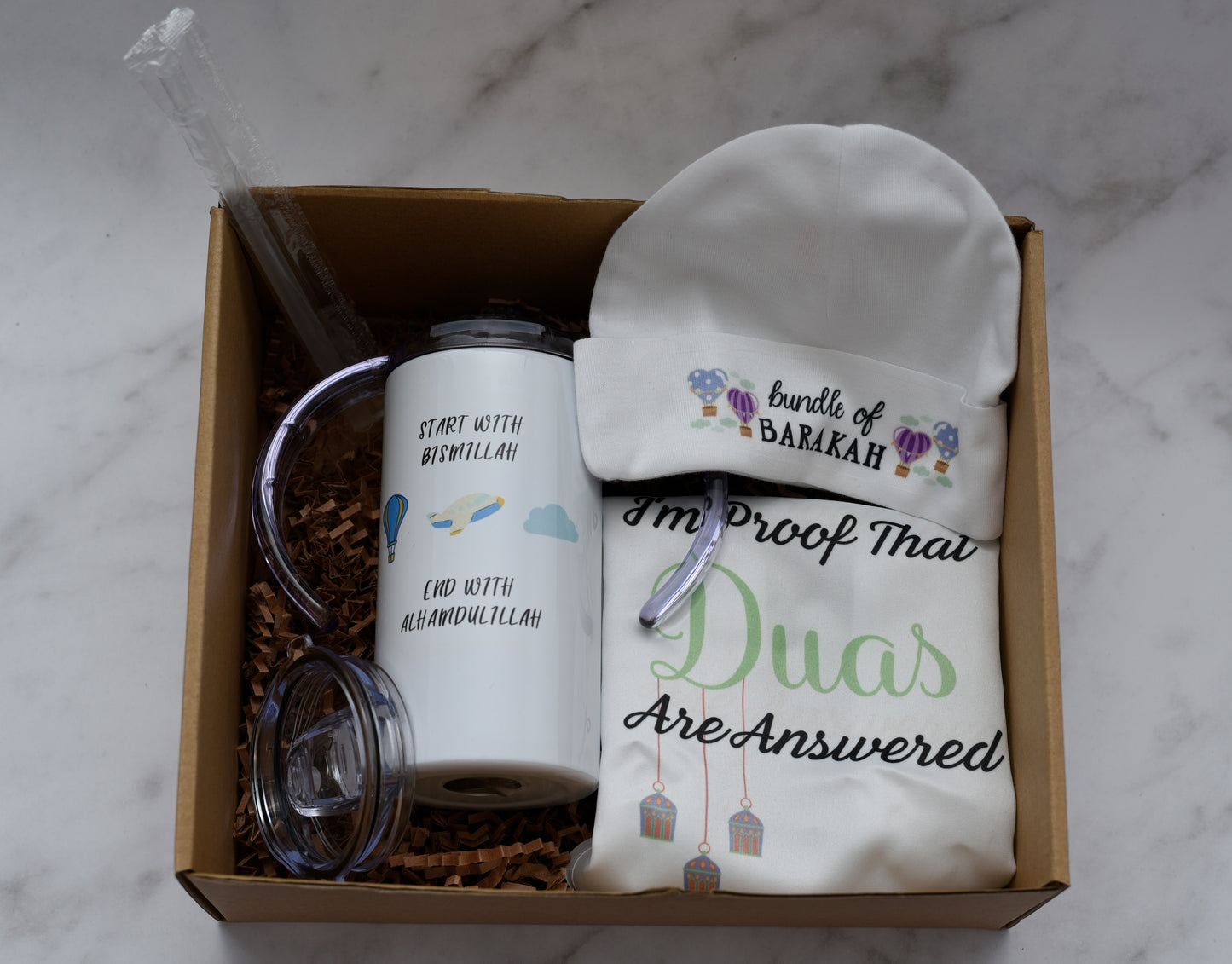 Start with Bismillah Sippy Cup Gift Set