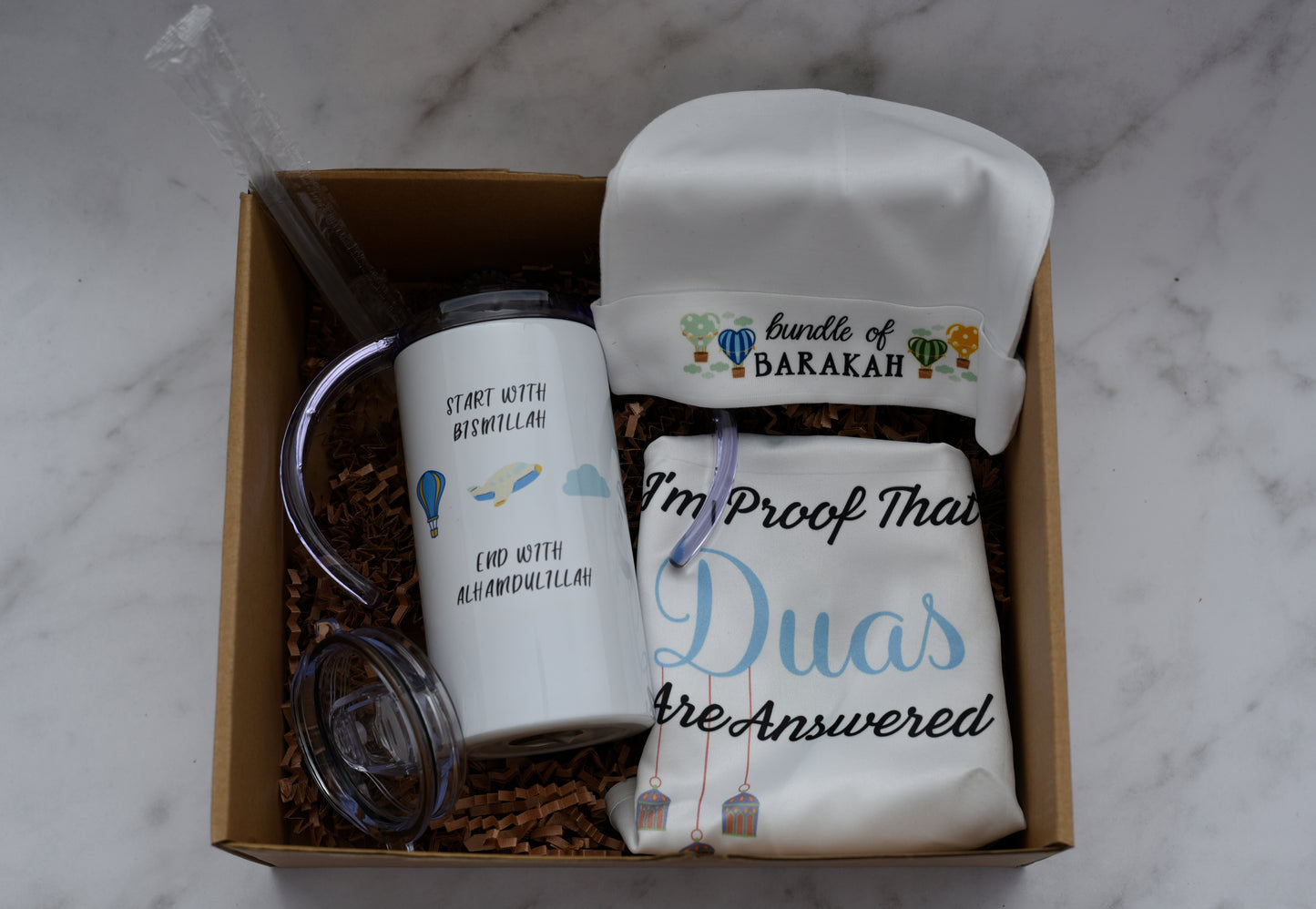 Start with Bismillah Sippy Cup Gift Set