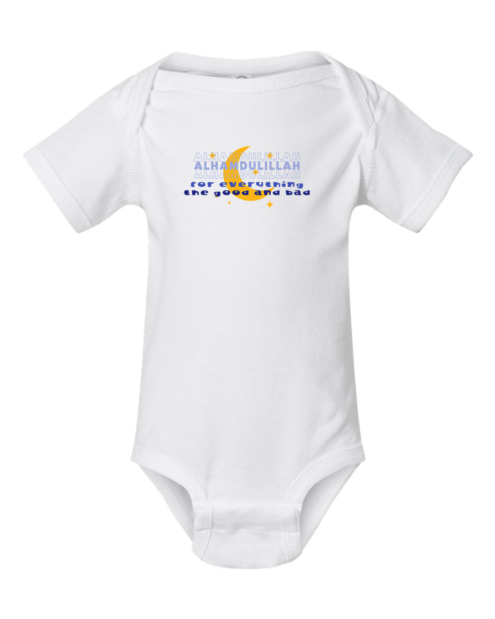 Alhamdulillah For Everything Infant Short Sleeve Onesie