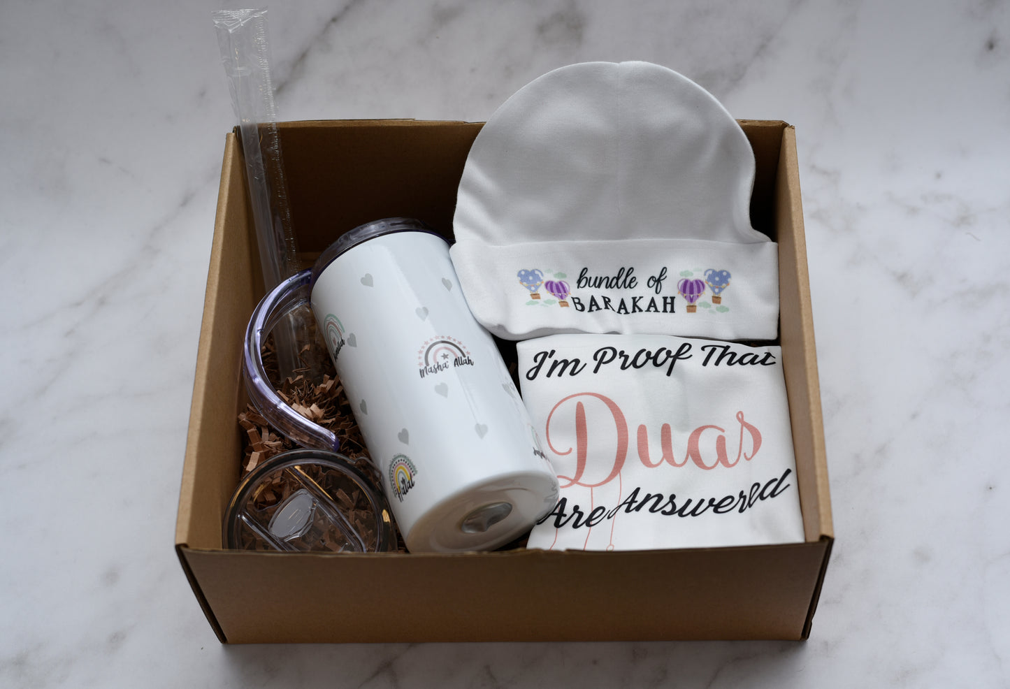 Rainbow Islamic Duas Sippy Cup Gift Set