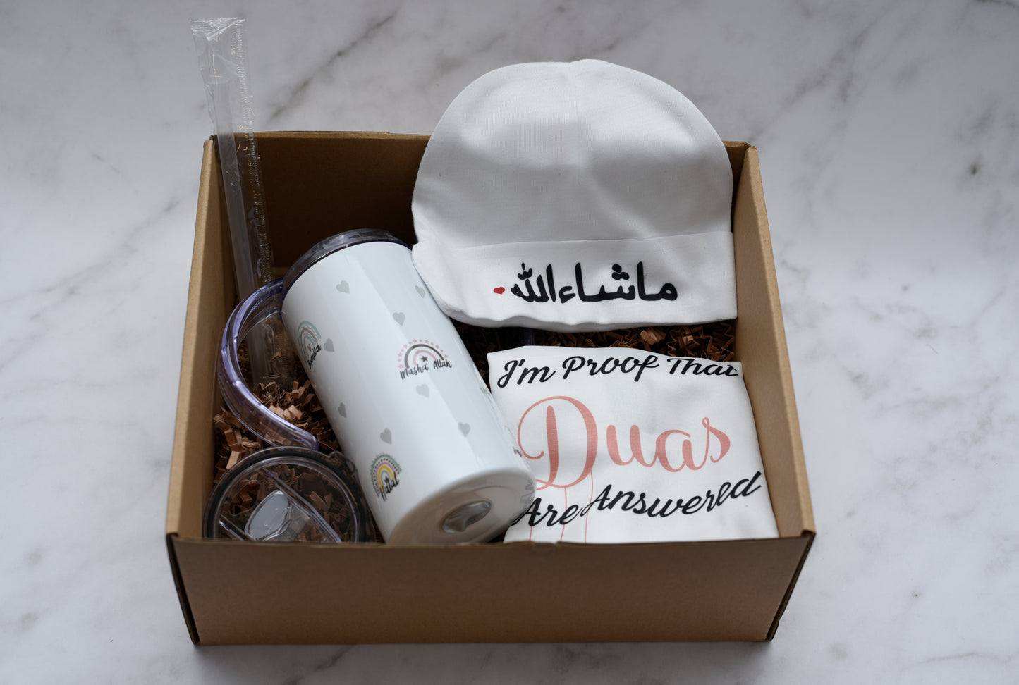 Rainbow Islamic Duas Sippy Cup Gift Set