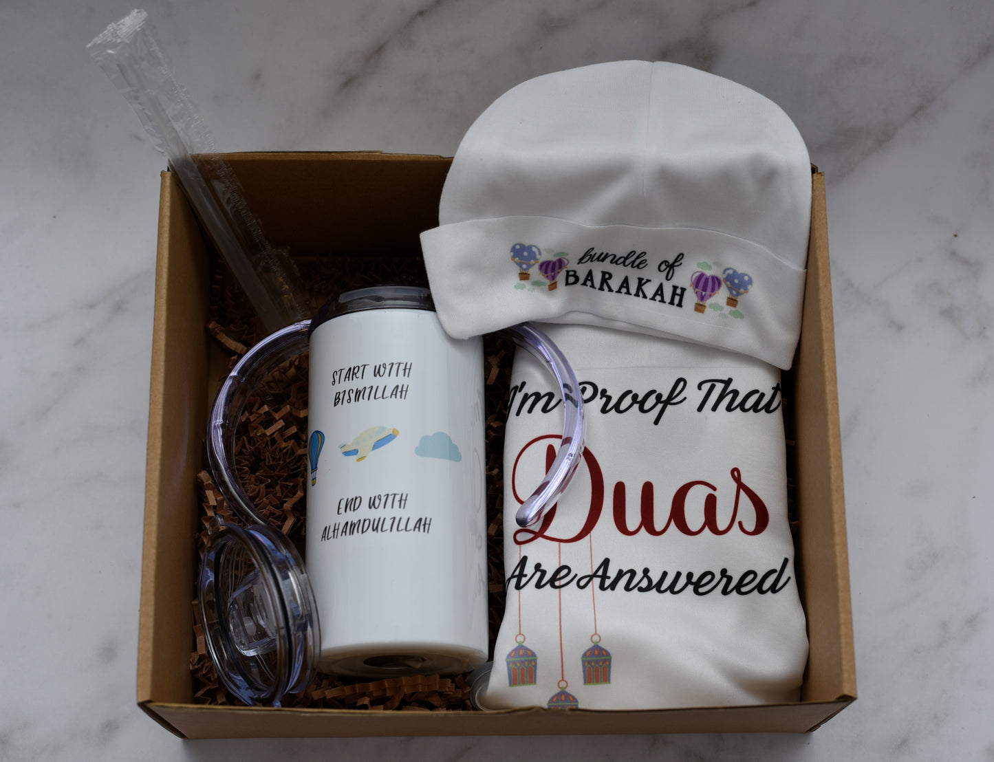 Start with Bismillah Sippy Cup Gift Set