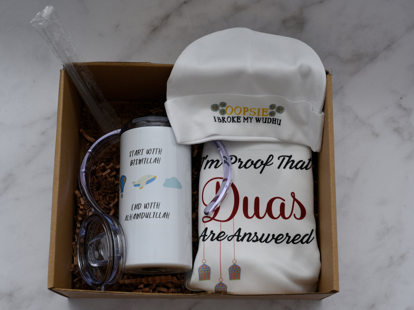 Start with Bismillah Sippy Cup Gift Set