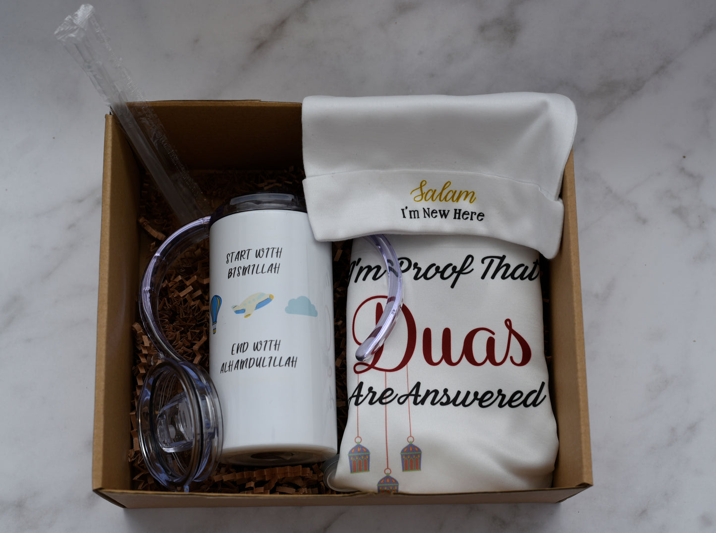 Start with Bismillah Sippy Cup Gift Set