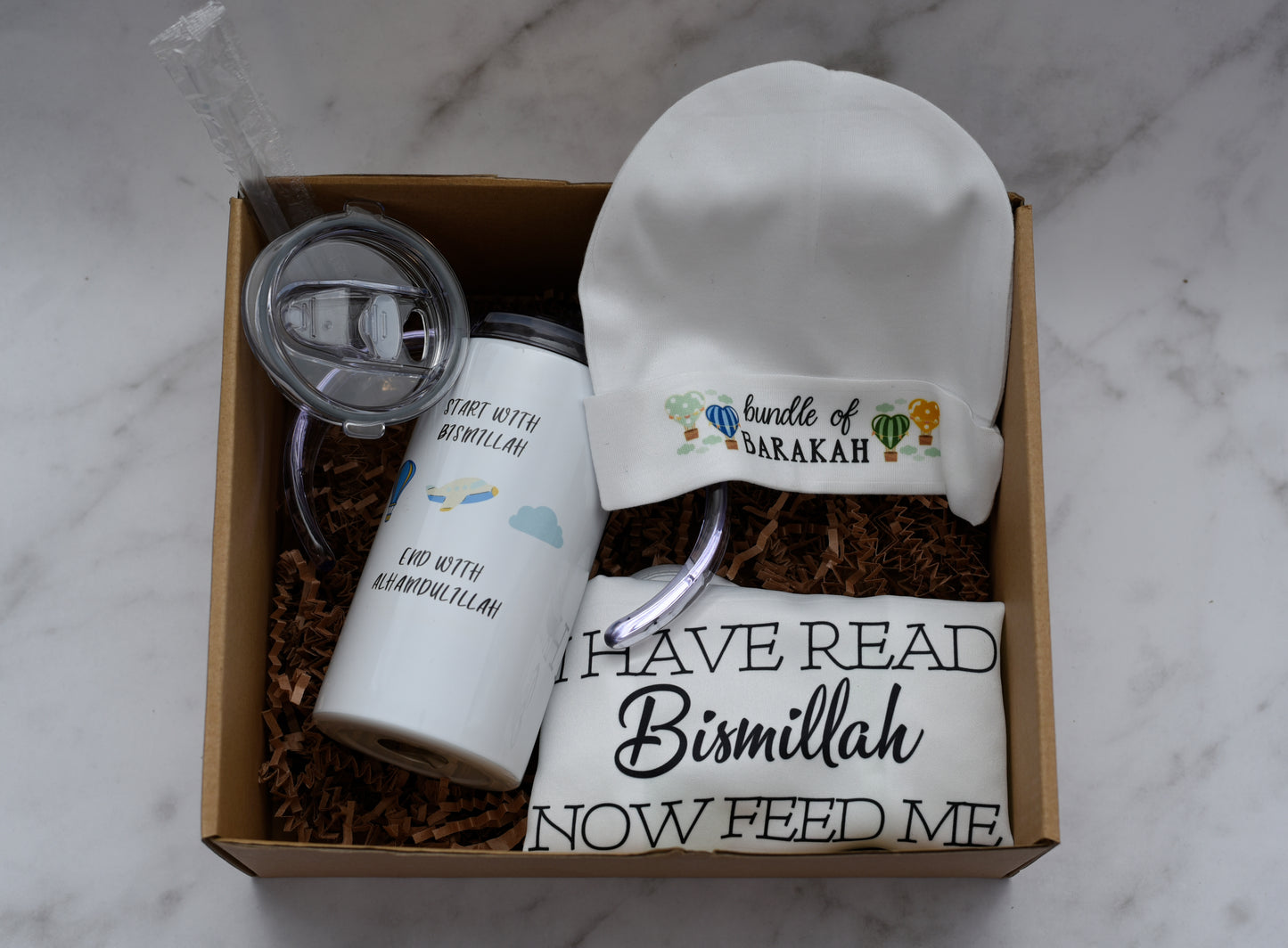 Start with Bismillah Sippy Cup Gift Set