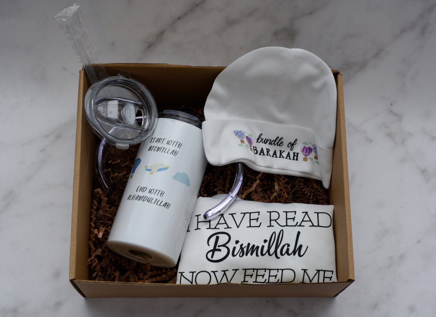 Start with Bismillah Sippy Cup Gift Set