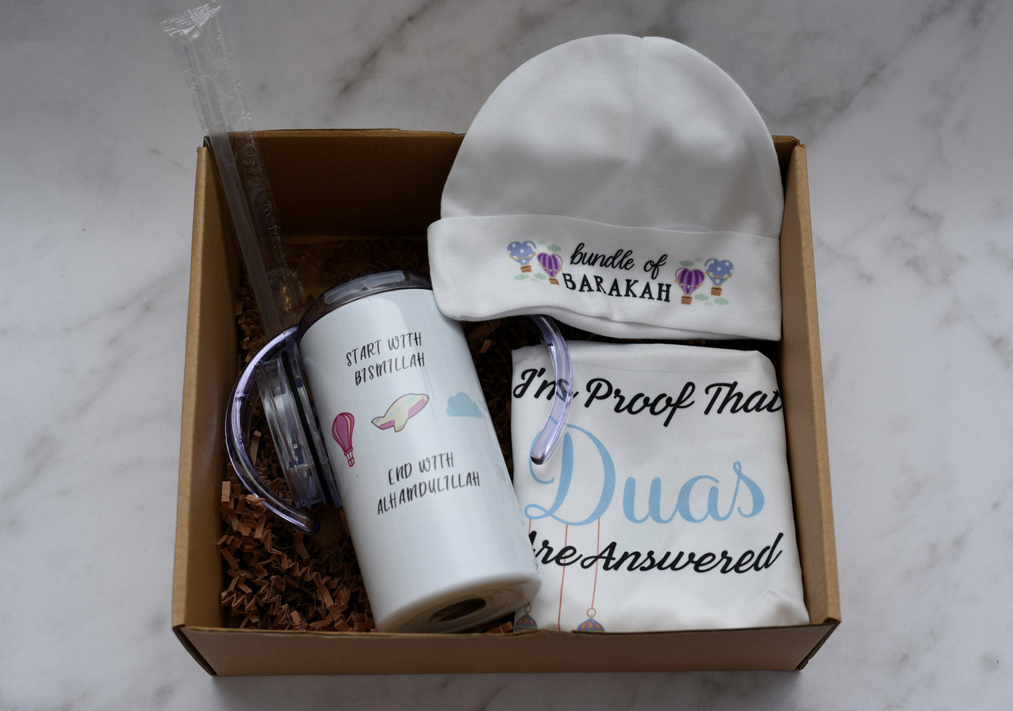 Start with Bismillah Sippy Cup Gift Set