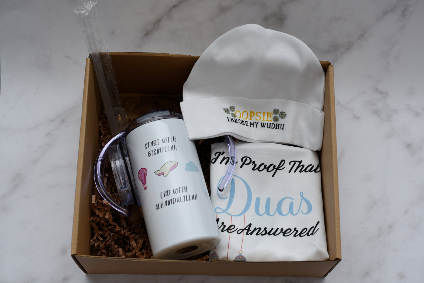 Start with Bismillah Sippy Cup Gift Set