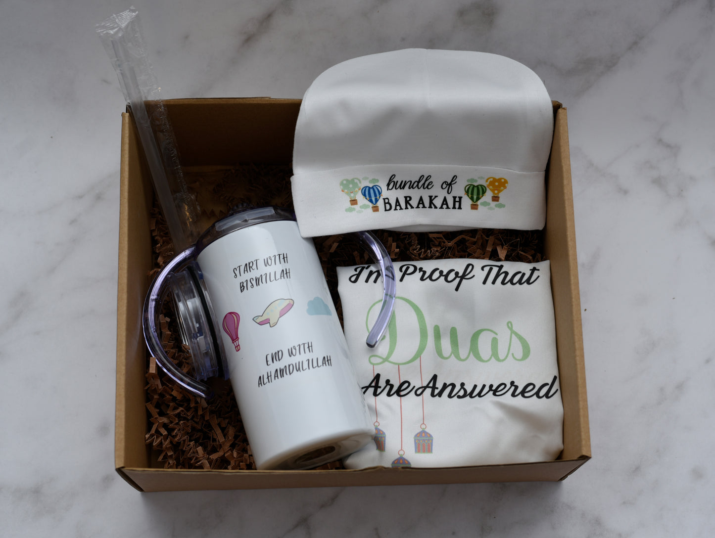 Start with Bismillah Sippy Cup Gift Set