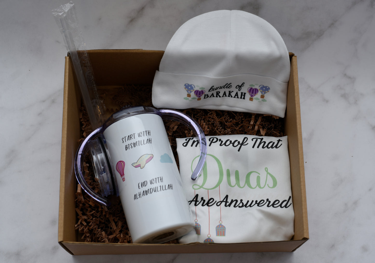 Start with Bismillah Sippy Cup Gift Set
