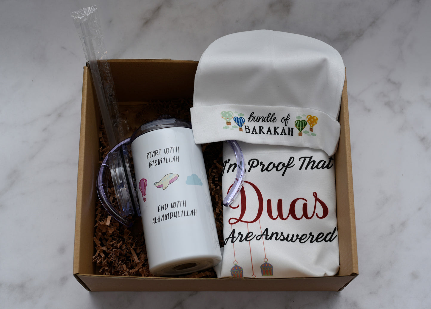 Start with Bismillah Sippy Cup Gift Set