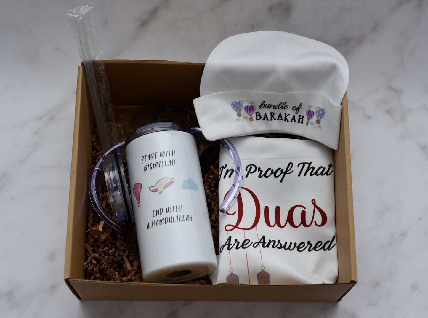 Start with Bismillah Sippy Cup Gift Set