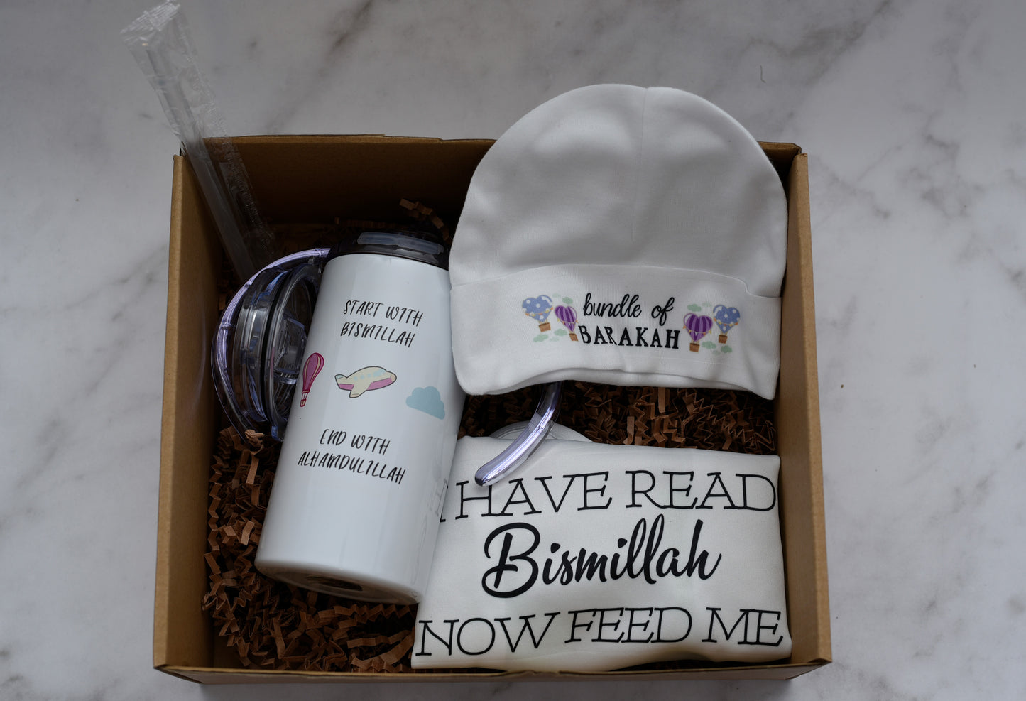 Start with Bismillah Sippy Cup Gift Set