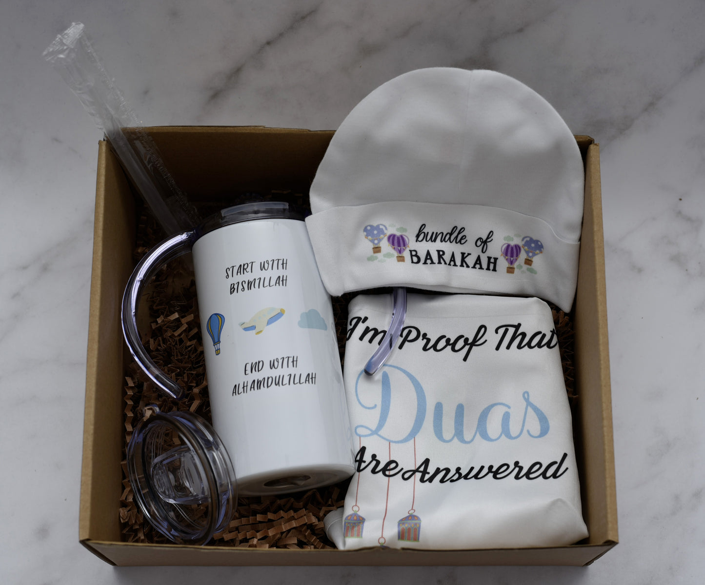 Start with Bismillah Sippy Cup Gift Set