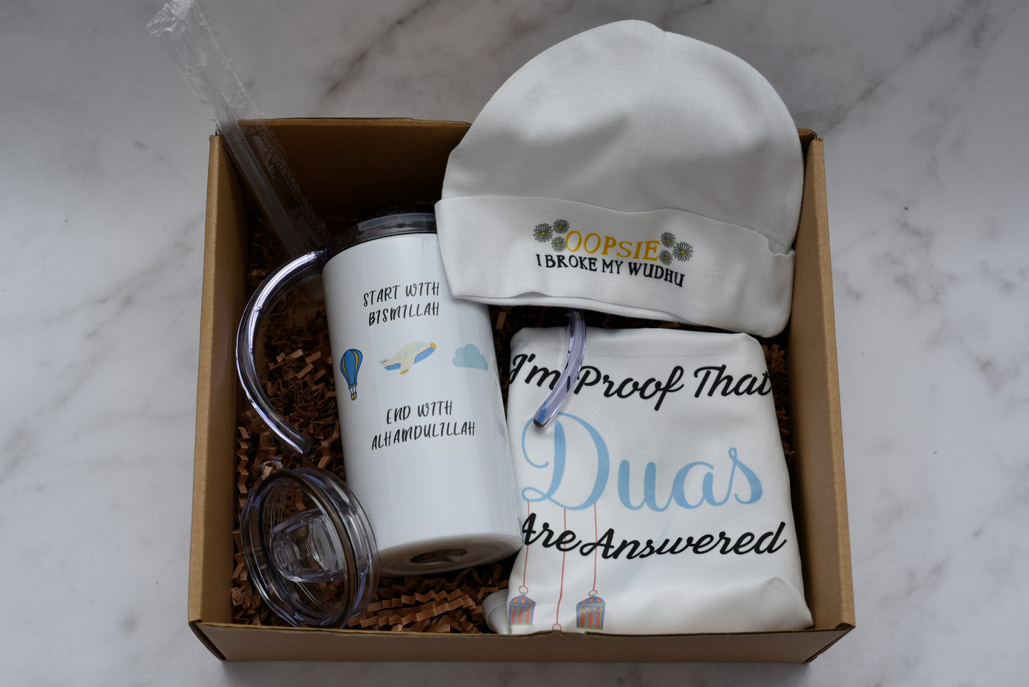 Start with Bismillah Sippy Cup Gift Set