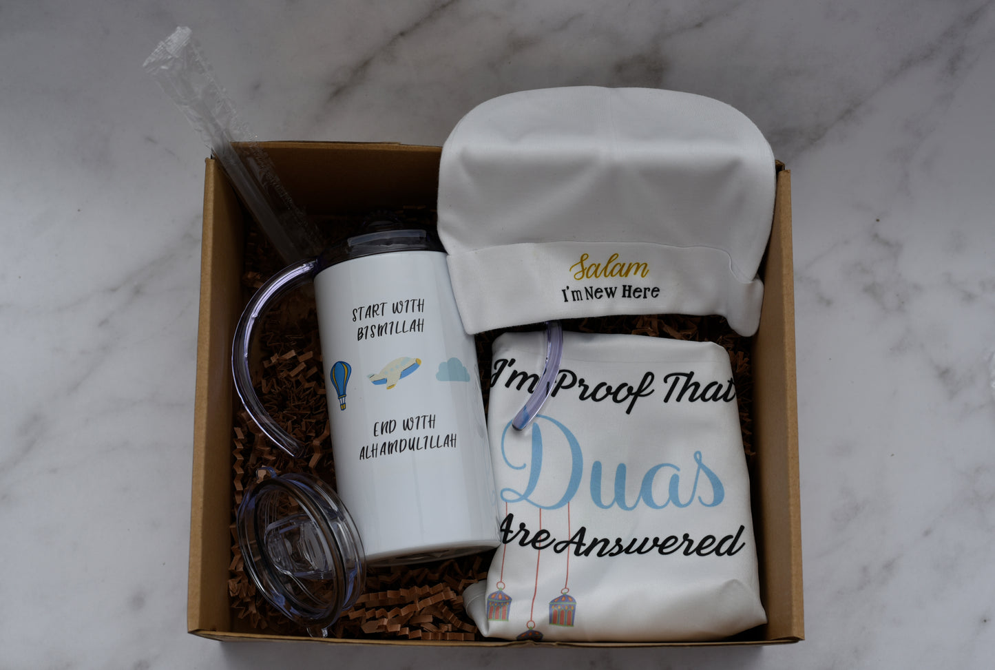 Start with Bismillah Sippy Cup Gift Set