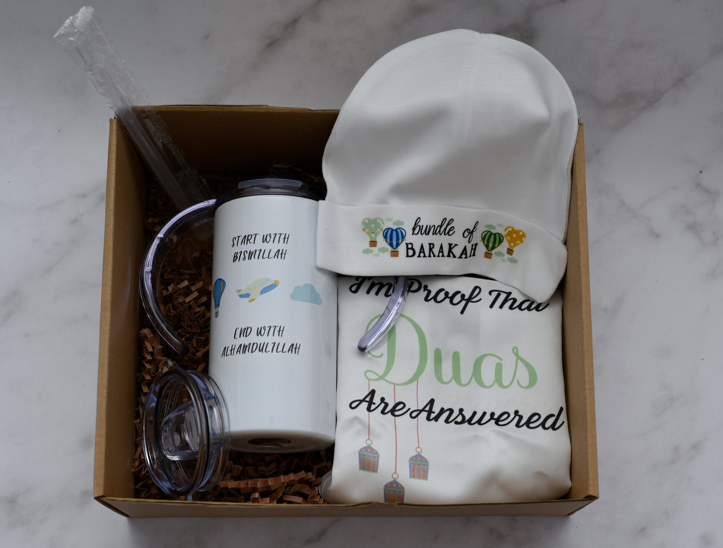 Start with Bismillah Sippy Cup Gift Set