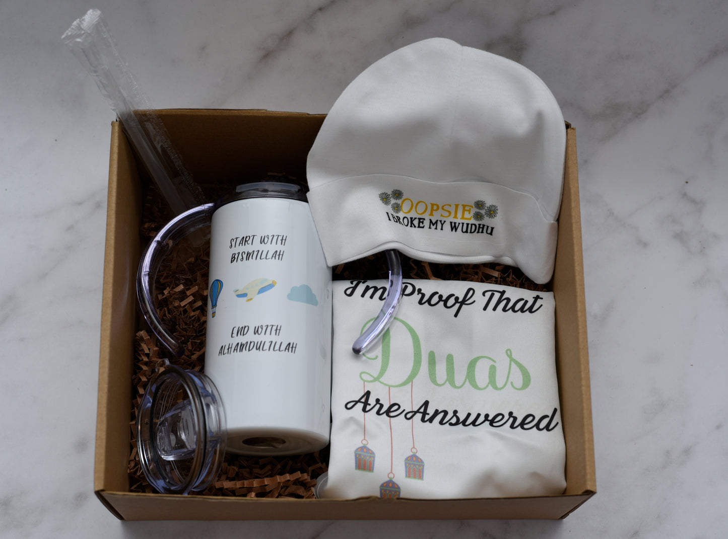 Start with Bismillah Sippy Cup Gift Set