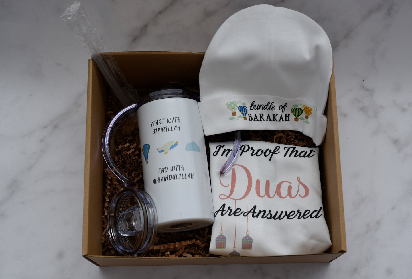 Start with Bismillah Sippy Cup Gift Set