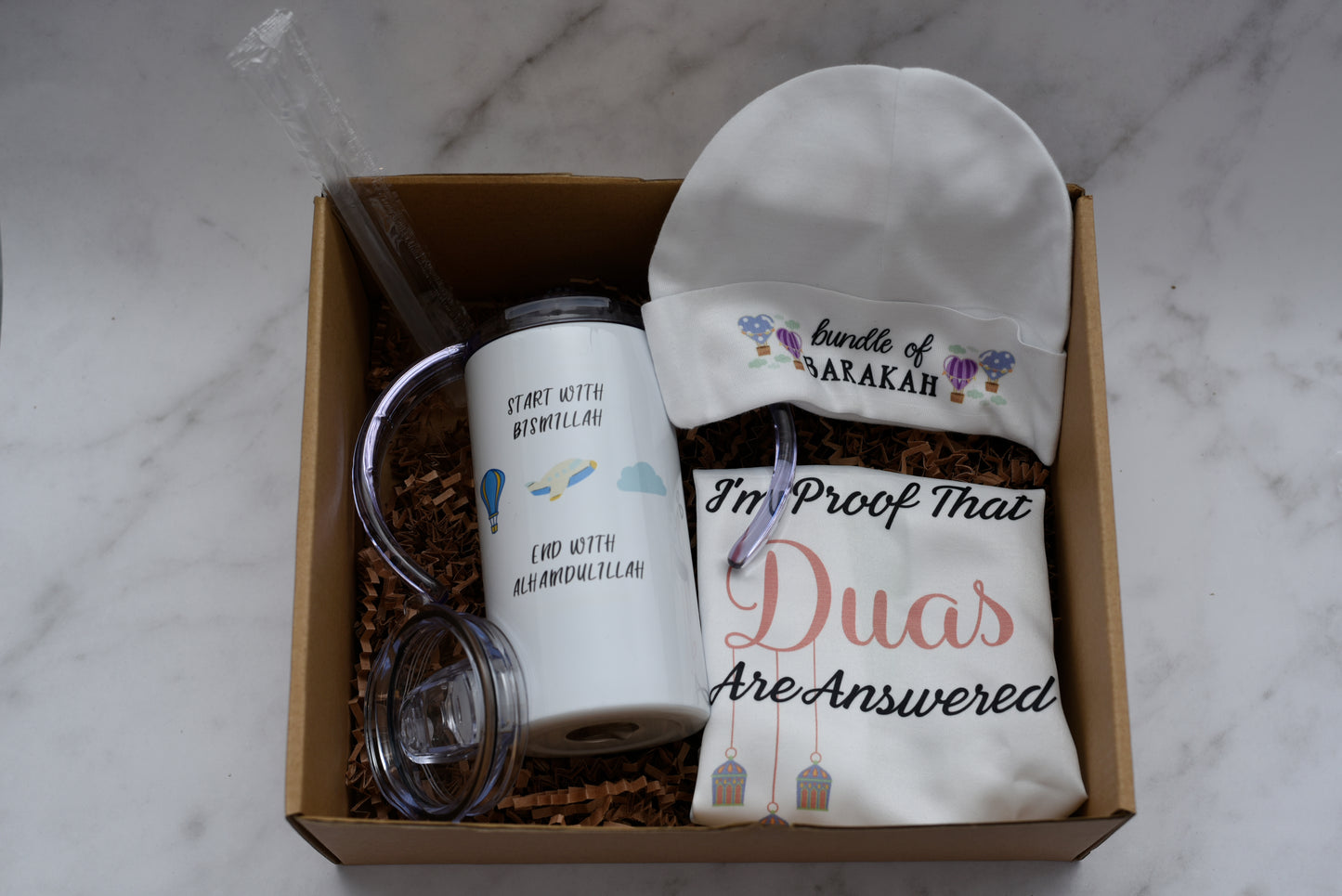 Start with Bismillah Sippy Cup Gift Set