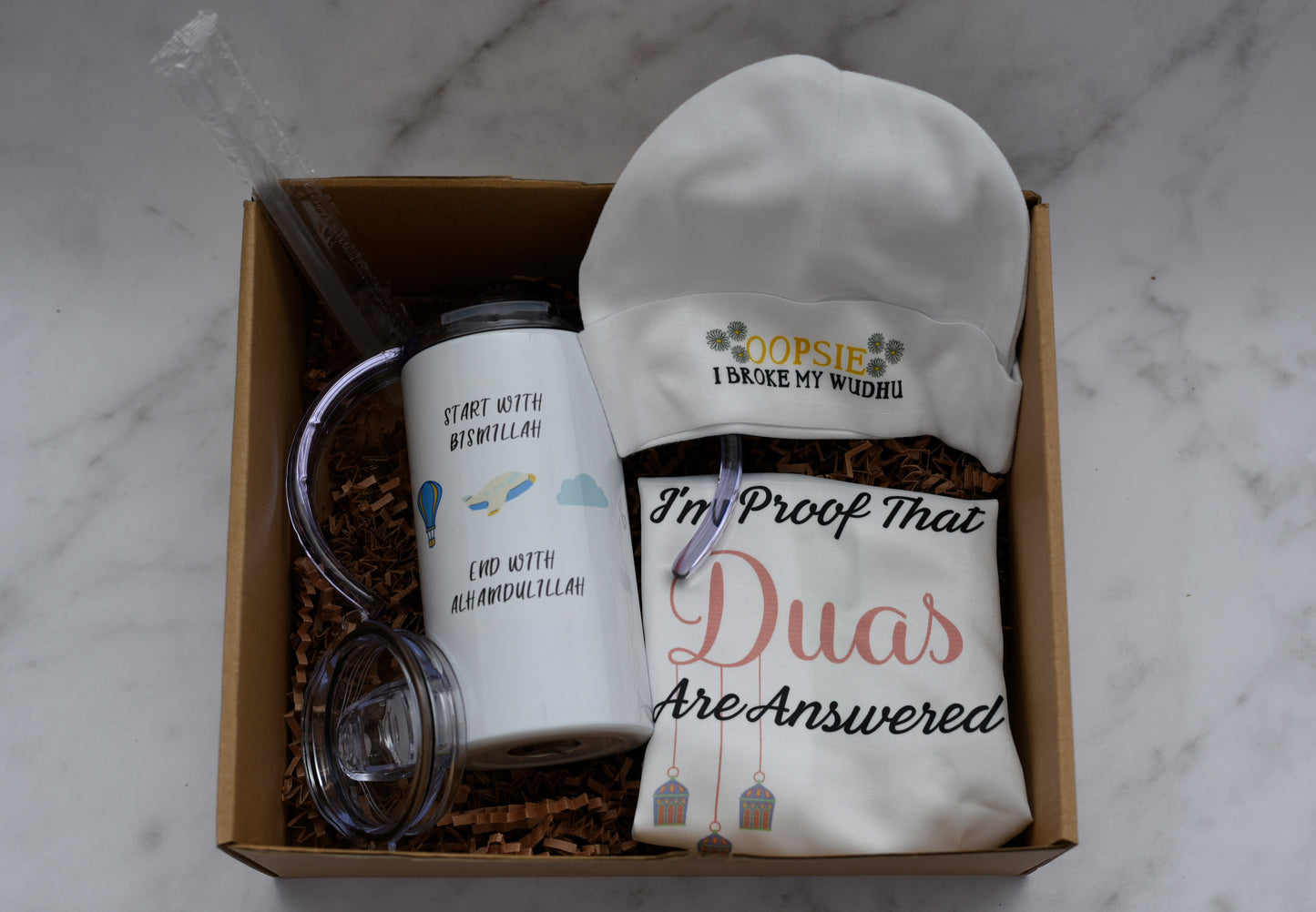 Start with Bismillah Sippy Cup Gift Set