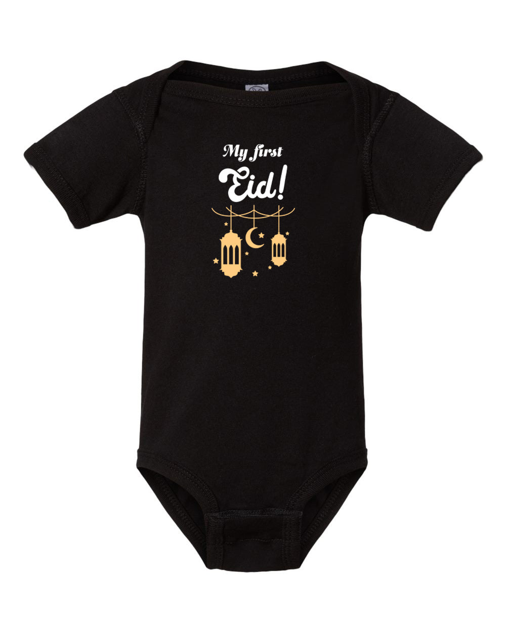 My First Eid Infant Short Sleeve Onesie
