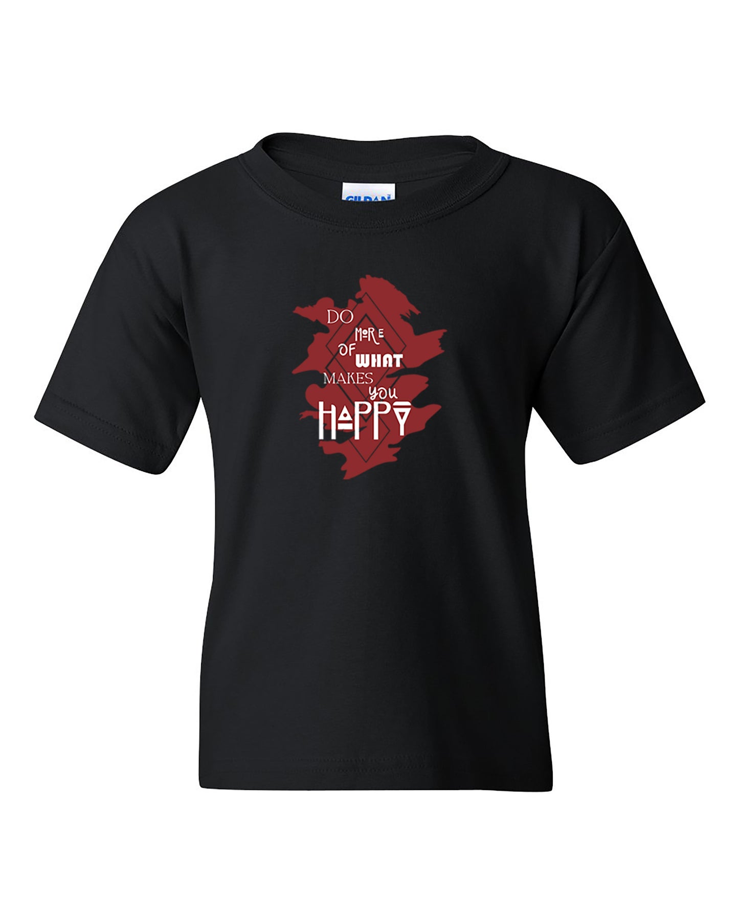 Do More Of What Makes You Happy Youth Short Sleeve T-Shirt