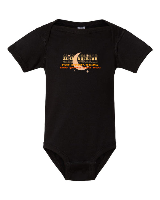 Alhamdulillah For Everything Infant Short Sleeve Onesie