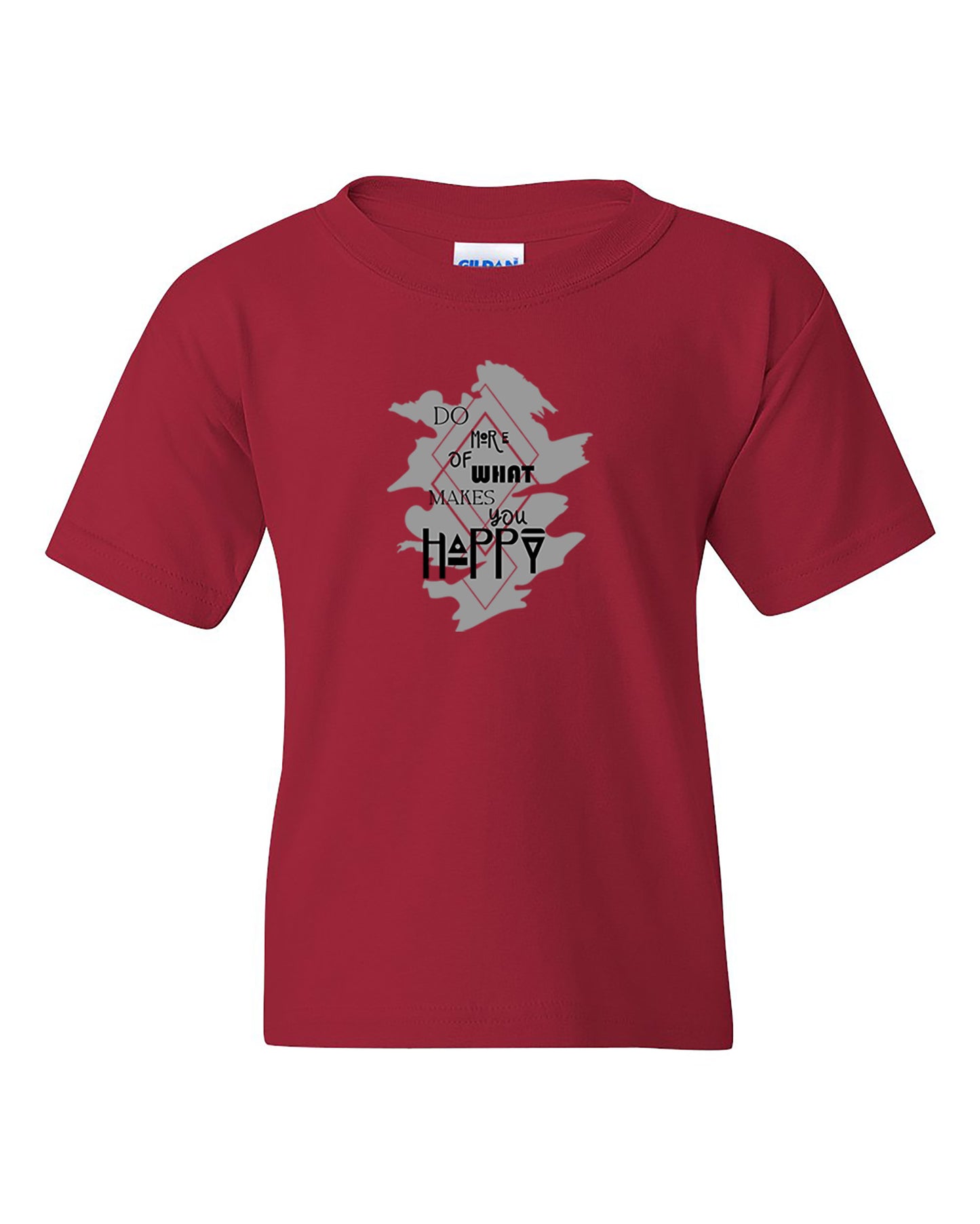 Do More Of What Makes You Happy Youth Short Sleeve T-Shirt