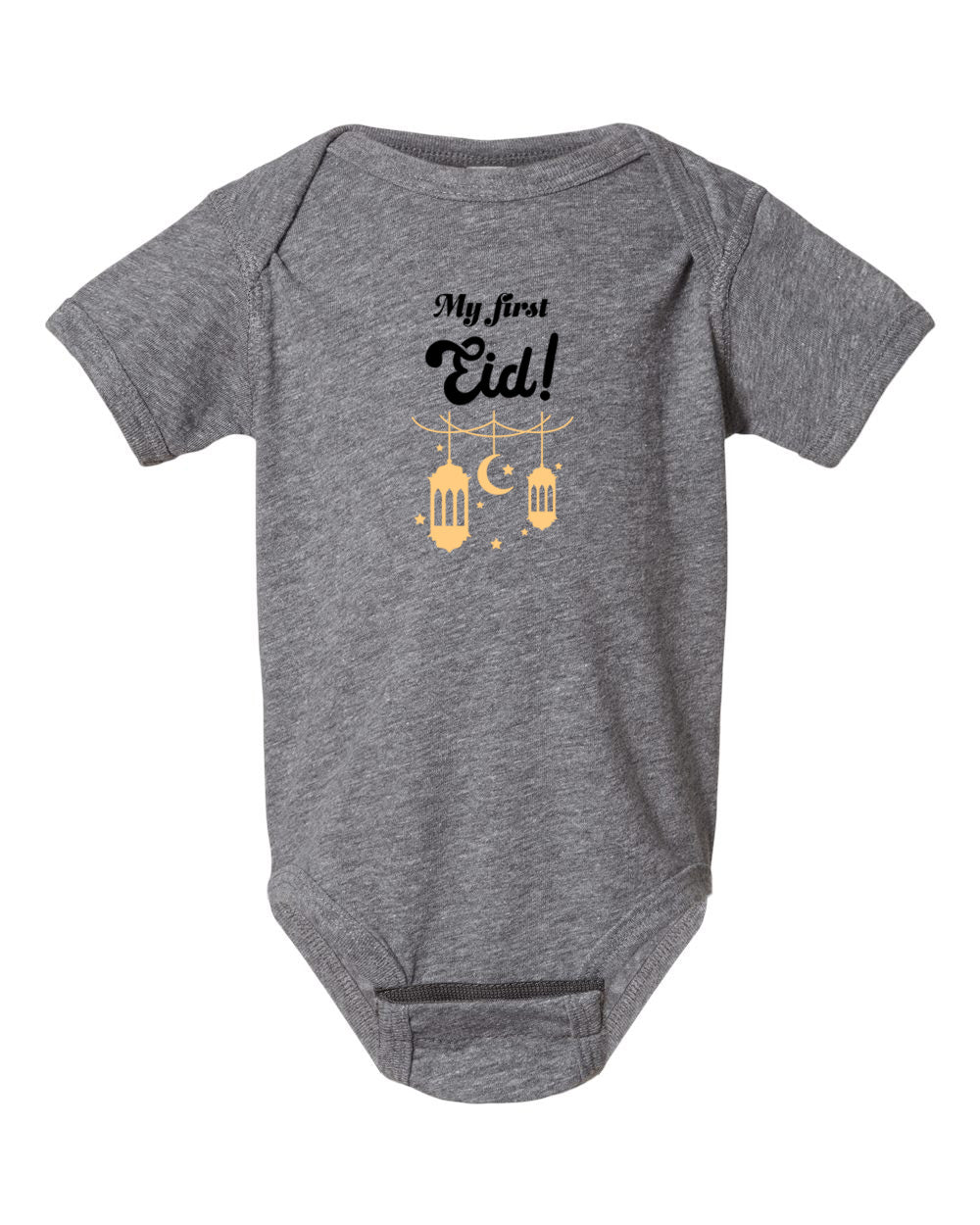 My First Eid Infant Short Sleeve Onesie