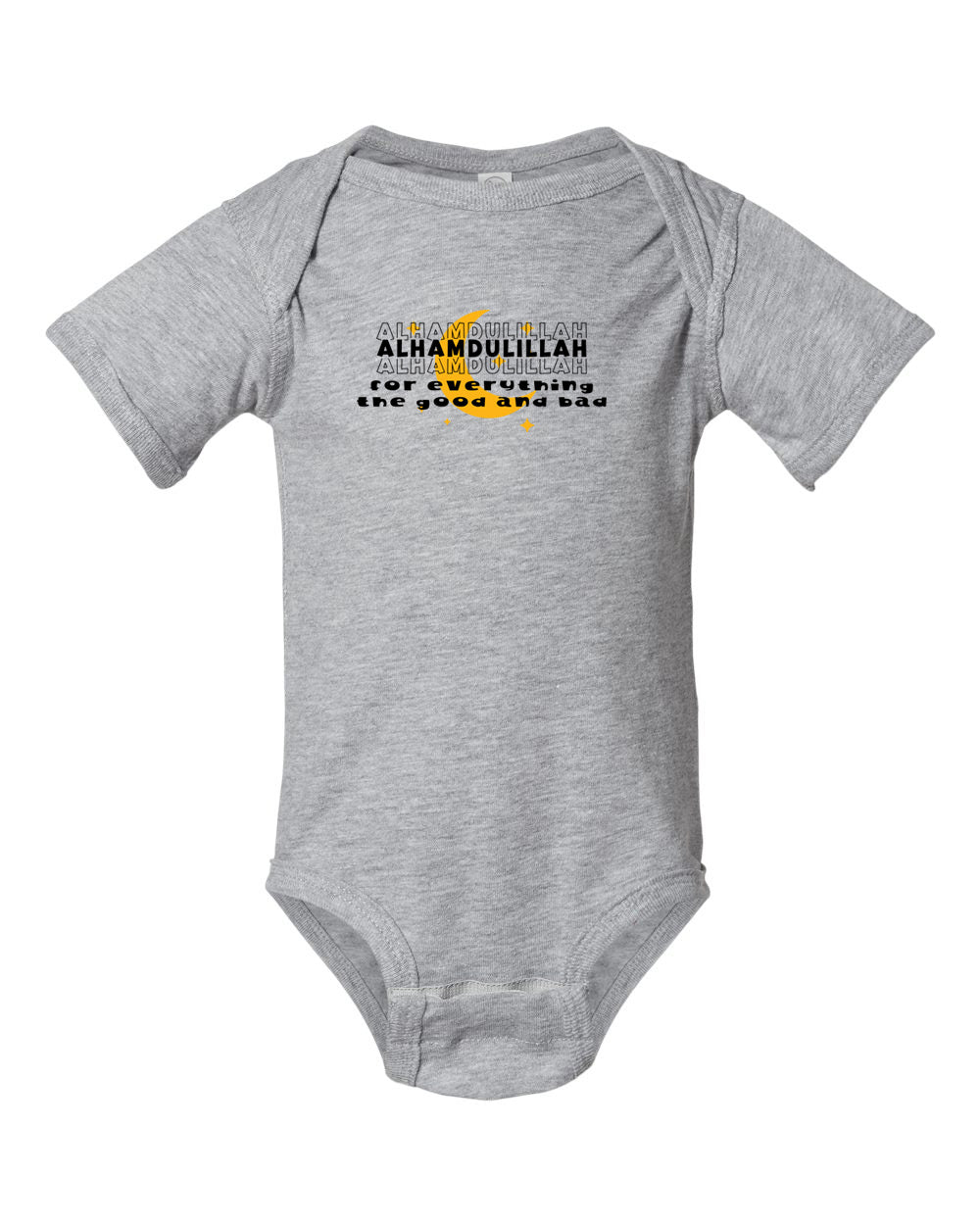 Alhamdulillah For Everything Infant Short Sleeve Onesie
