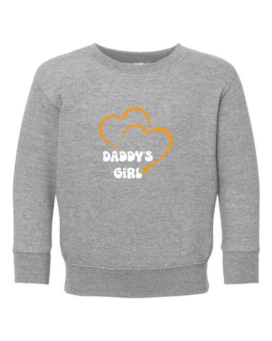 Daddy's Girl Toddler Crewneck Sweatshirt