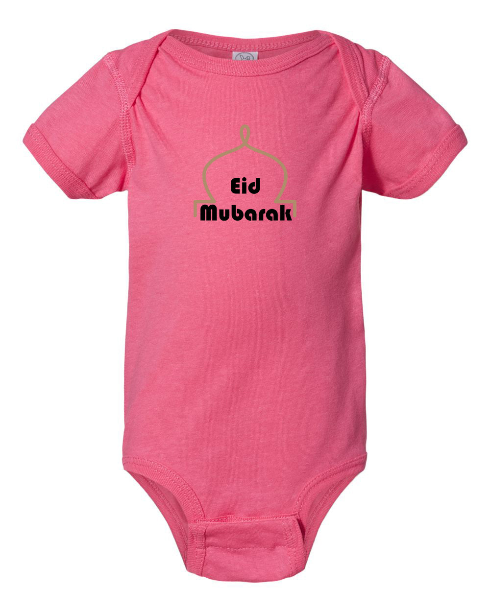 Eid Mubarak Infant Short Sleeve Onesie