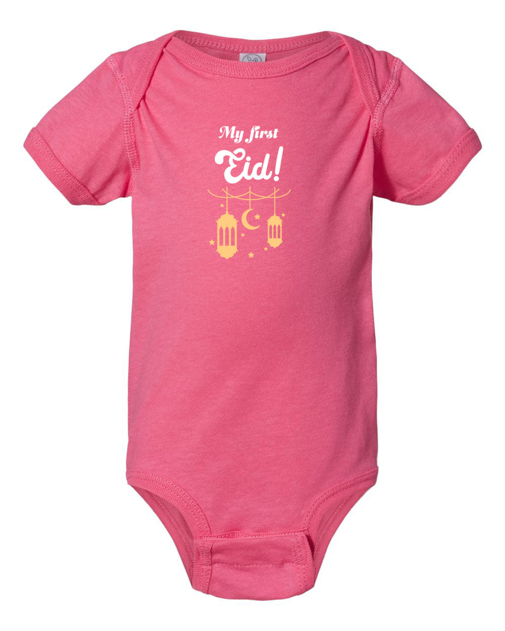 My First Eid Infant Short Sleeve Onesie