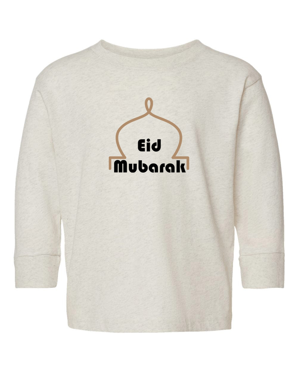 Eid Mubarak Toddler Long Sleeve T-Shirt