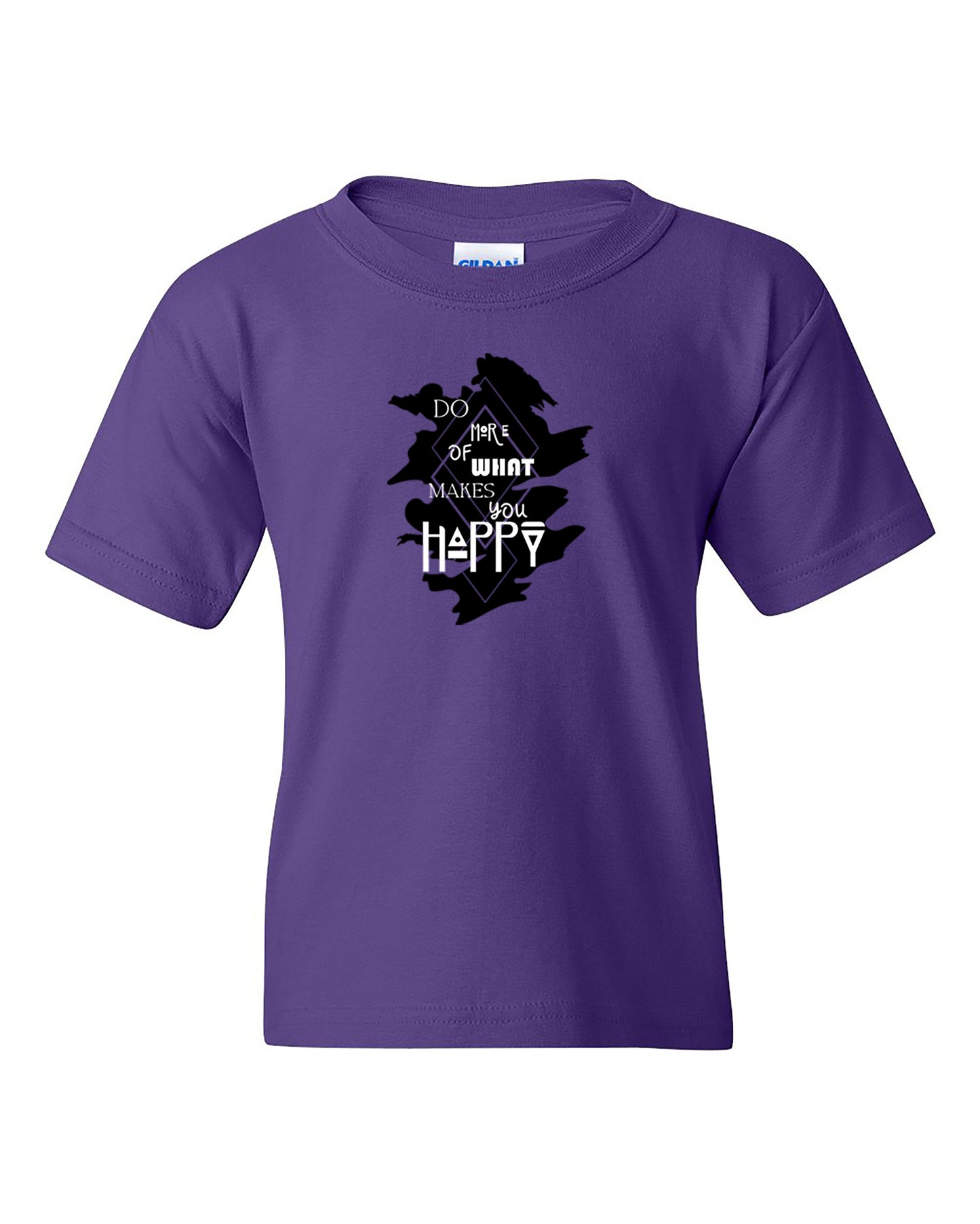 Do More Of What Makes You Happy Youth Short Sleeve T-Shirt