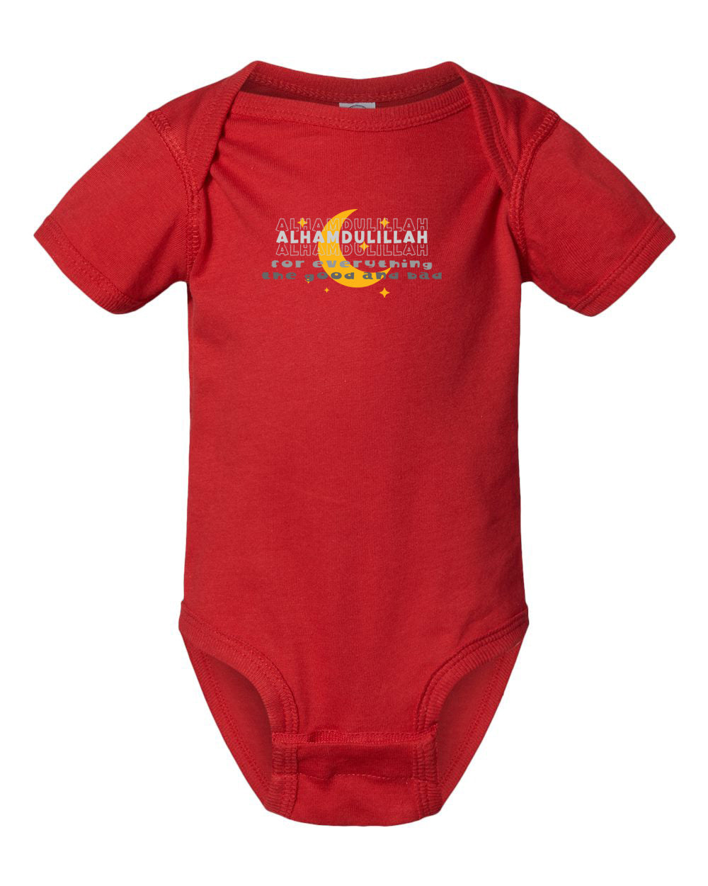 Alhamdulillah For Everything Infant Short Sleeve Onesie