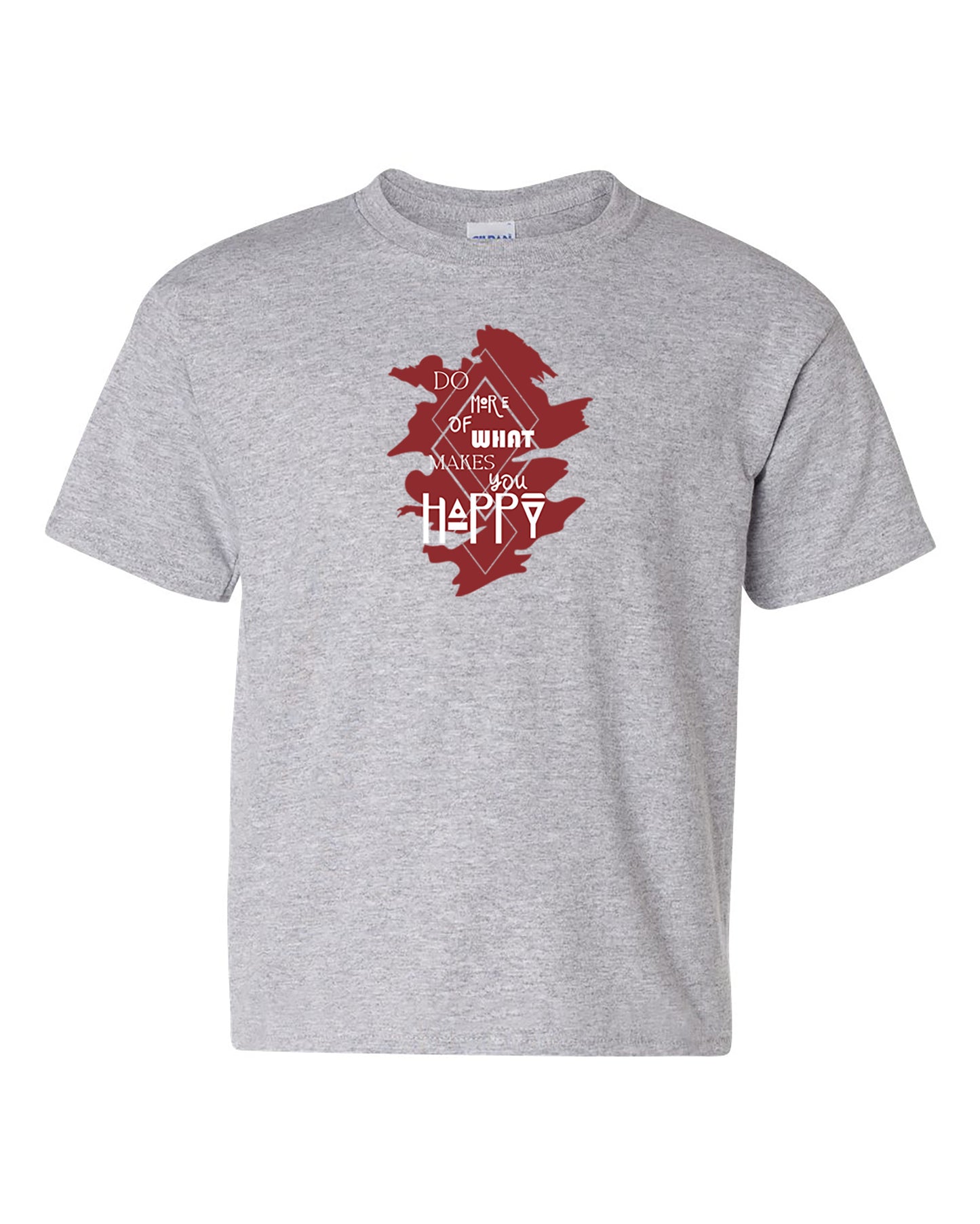 Do More Of What Makes You Happy Youth Short Sleeve T-Shirt