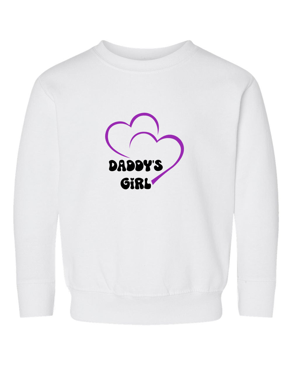 Daddy's Girl Toddler Crewneck Sweatshirt