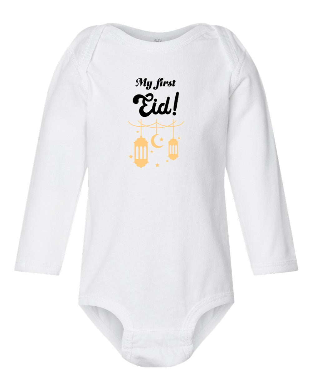 My First Eid Infant Long Sleeve Onesie