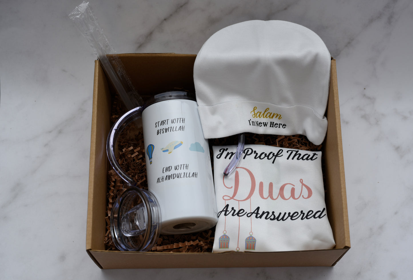 Start with Bismillah Sippy Cup Gift Set